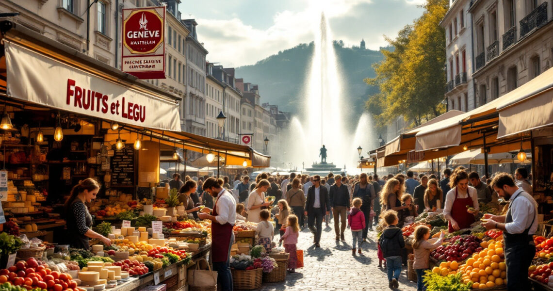 découvrez les marchés locaux incontournables de genève ! plongez dans un monde de saveurs, d'artisanat et de produits frais, tout en parcourant des lieux animés qui reflètent la diversité culturelle de cette belle ville suisse.