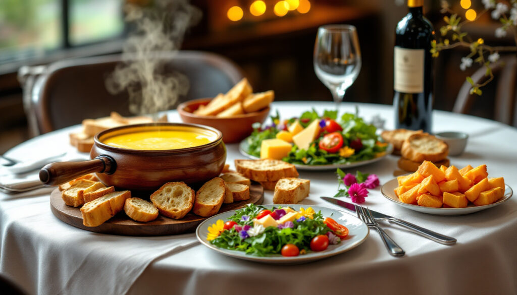 découvrez les plats typiques à ne pas manquer lors de votre visite à genève. plongez dans la richesse de la cuisine genevoise, avec ses spécialités savoureuses qui reflètent l'héritage culinaire de la région. de la fondue au fromage aux truites du lac, explorez notre guide des mets traditionnels qui éveilleront vos papilles.